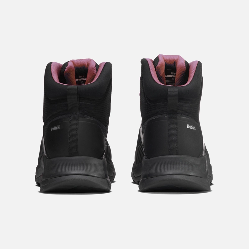 ZAPATILLA MUJER VULCANO IRON STONE MID B-DRY NEGRO/ROSADO LIPPI I6 - 5