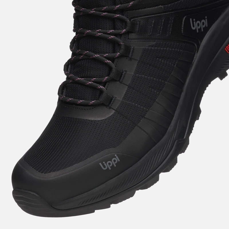 ZAPATILLA MUJER VULCANO IRON STONE MID B-DRY NEGRO/ROSADO LIPPI I6 - 7