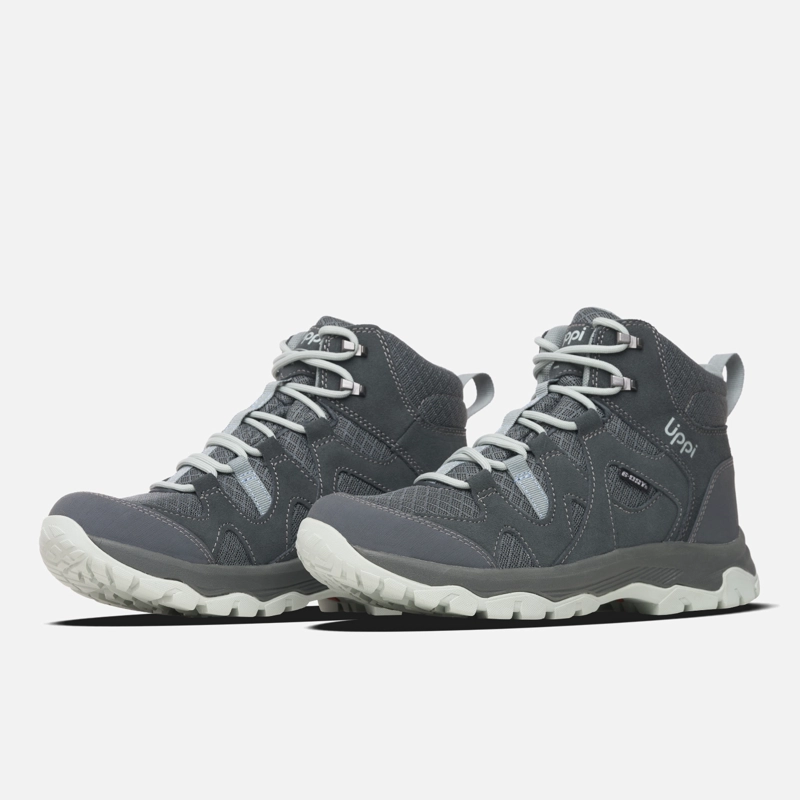 BOTIN MUJER TELLUS MID ACERO OSCURO LIPPI I6 - 4