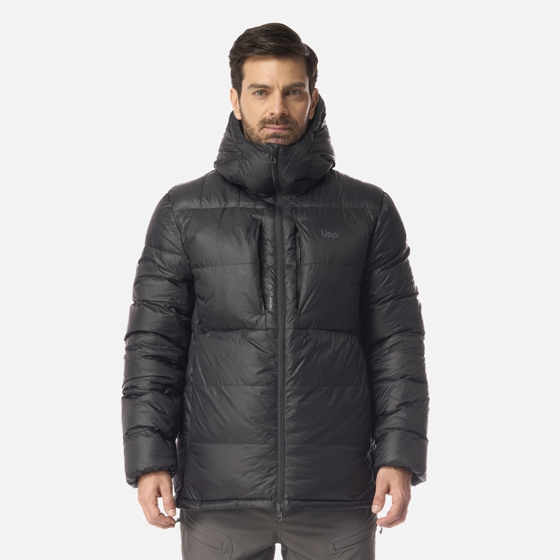CHAQUETA HOMBRE REICHERT DOWN HOODY JACKET NEGRO  LIPPI - 1