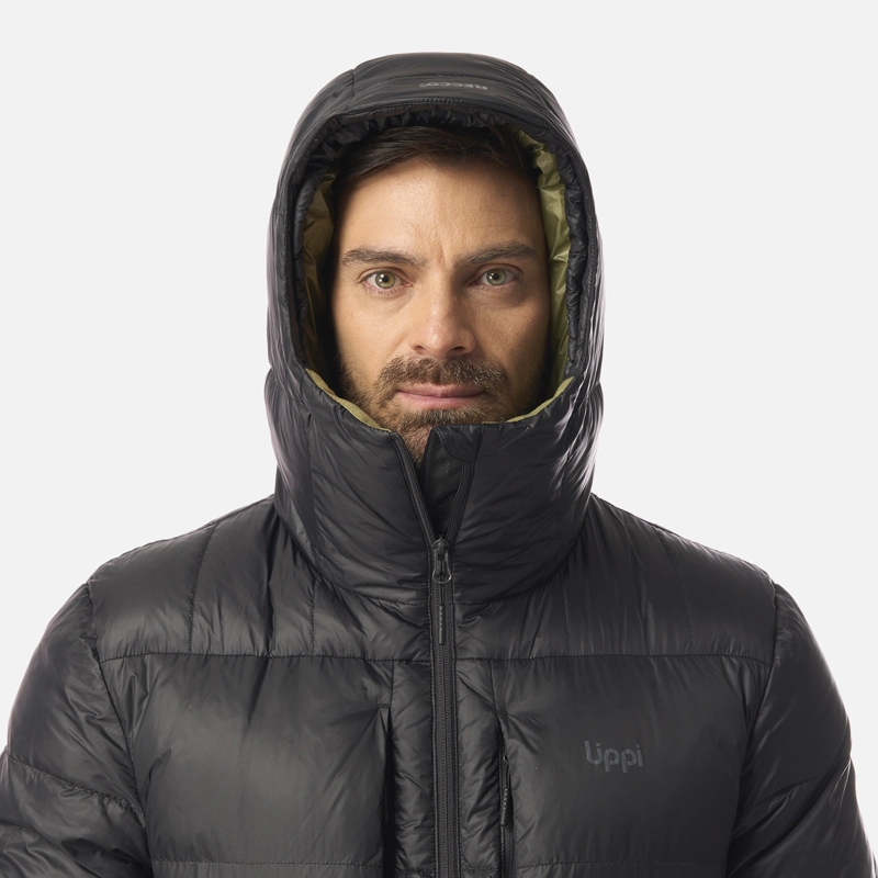 CHAQUETA HOMBRE REICHERT DOWN HOODY JACKET NEGRO  LIPPI - 4