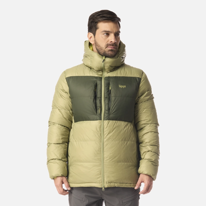 CHAQUETA HOMBRE REICHERT DOWN HOODY JACKET VERDE LIPPI - 1