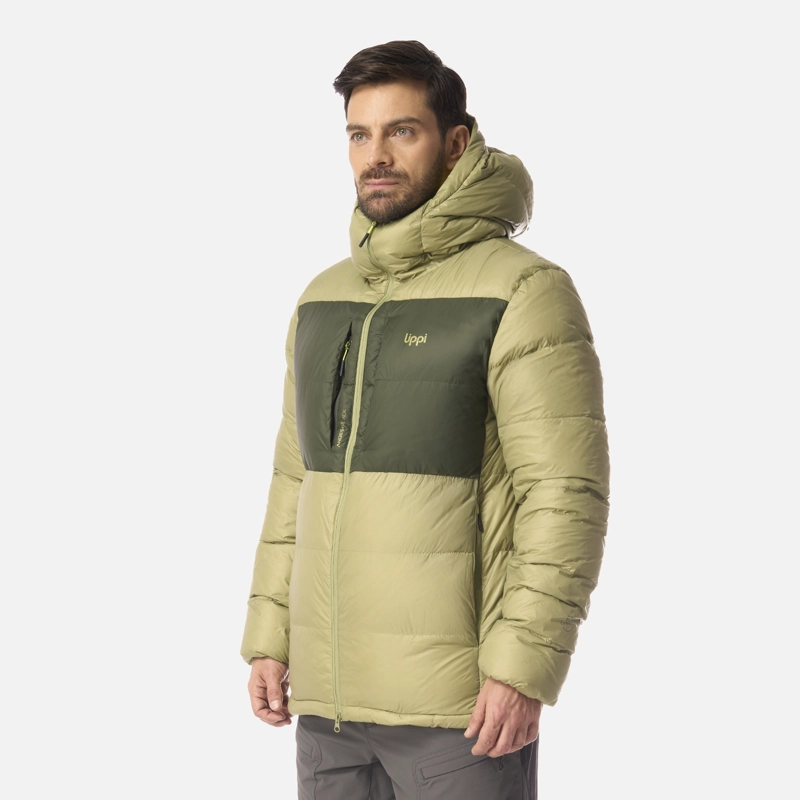 CHAQUETA HOMBRE REICHERT DOWN HOODY JACKET VERDE LIPPI - 2