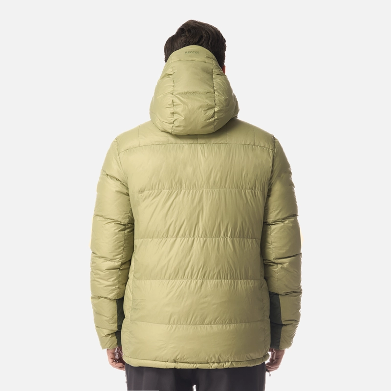 CHAQUETA HOMBRE REICHERT DOWN HOODY JACKET VERDE LIPPI - 3