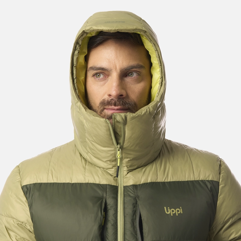 CHAQUETA HOMBRE REICHERT DOWN HOODY JACKET VERDE LIPPI - 4