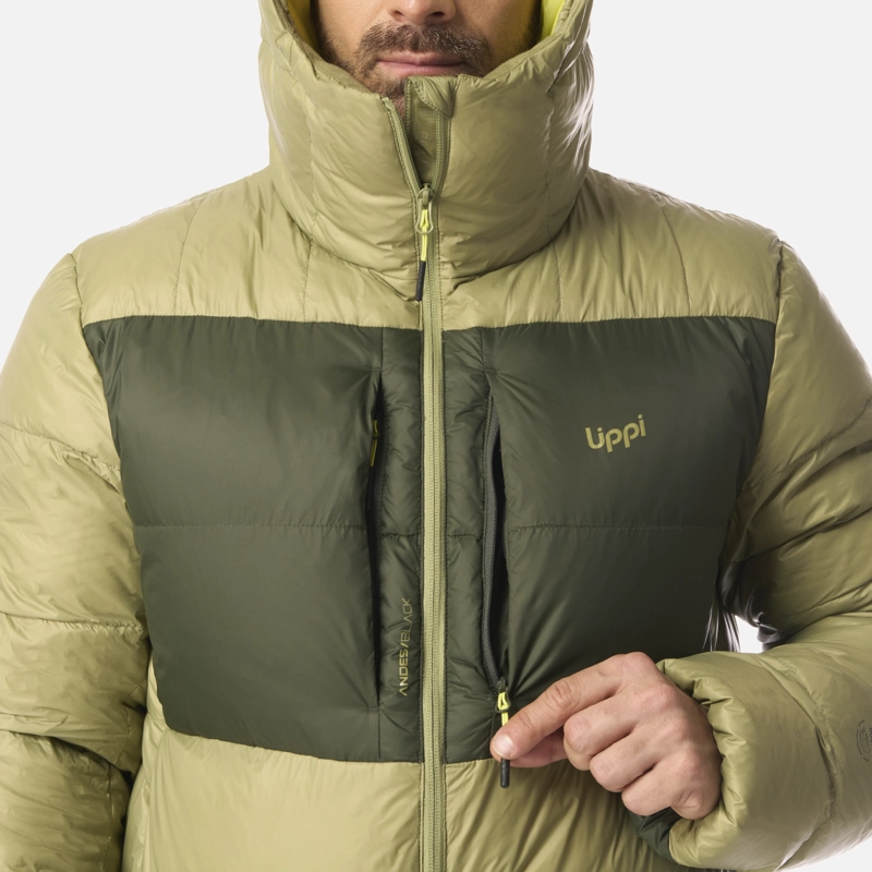CHAQUETA HOMBRE REICHERT DOWN HOODY JACKET VERDE LIPPI - 5
