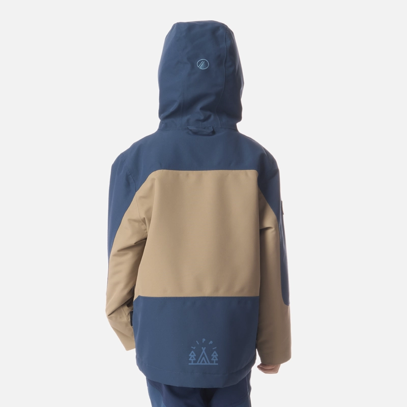 CHAQUETA NIÑO ANDES B-DRY HOODY JACKET CANELA LIPPI I26 - 3
