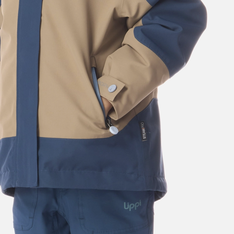 CHAQUETA NIÑO ANDES B-DRY HOODY JACKET CANELA LIPPI I26 - 5