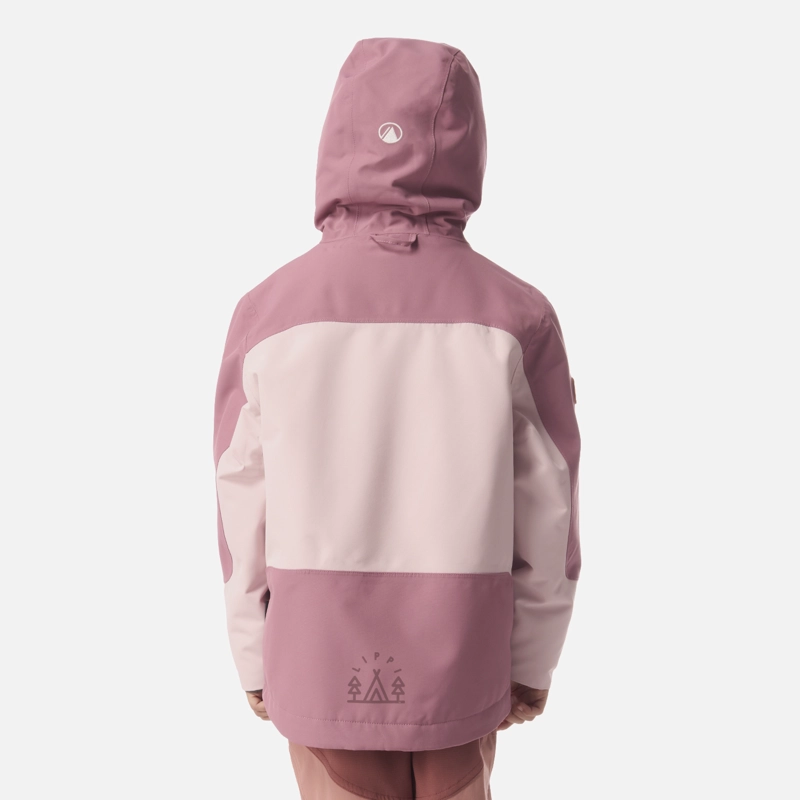 CHAQUETA NIÑA ANDES B-DRY HOODY JACKET ROSA CLARO LIPPI I26 - 3