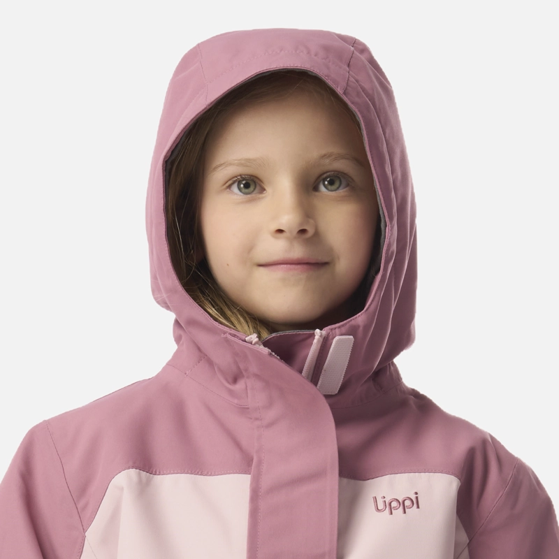 CHAQUETA NIÑA ANDES B-DRY HOODY JACKET ROSA CLARO LIPPI I26 - 4