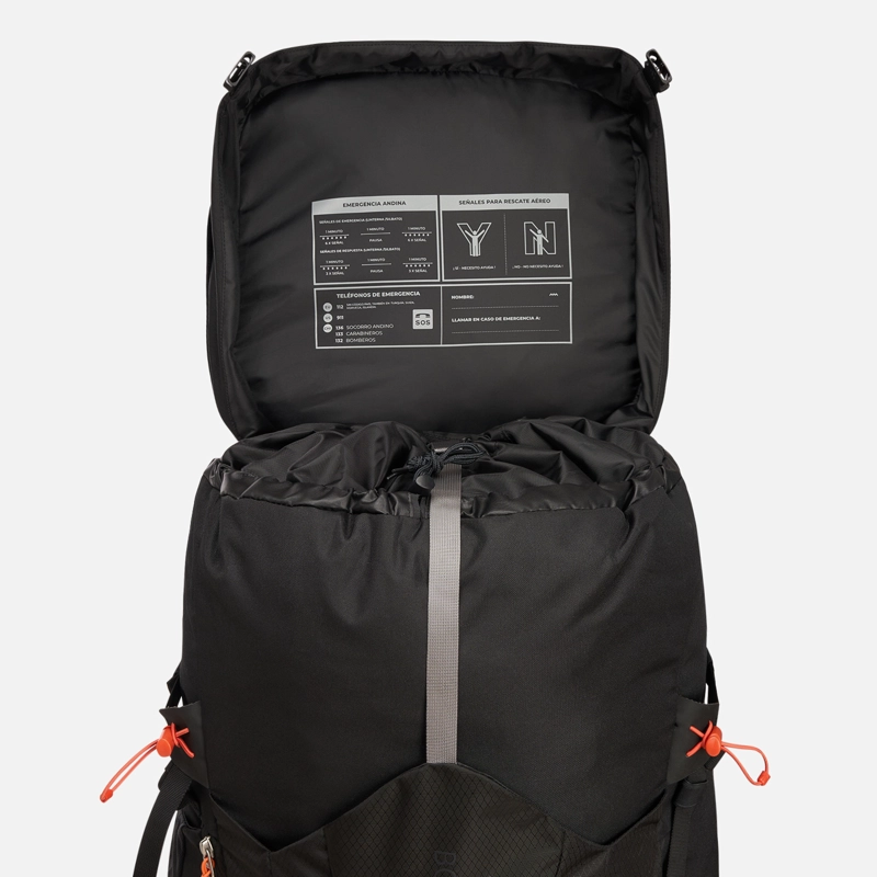 MOCHILA X-PERIENCE 65L BACKPACK NEGRO LIPPI I26 - 6