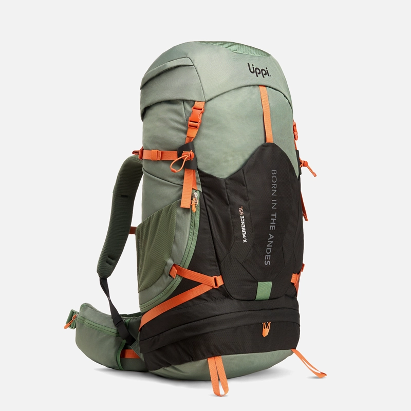 MOCHILA X-PERIENCE 65L BACKPACK VERDE LIPPI I26