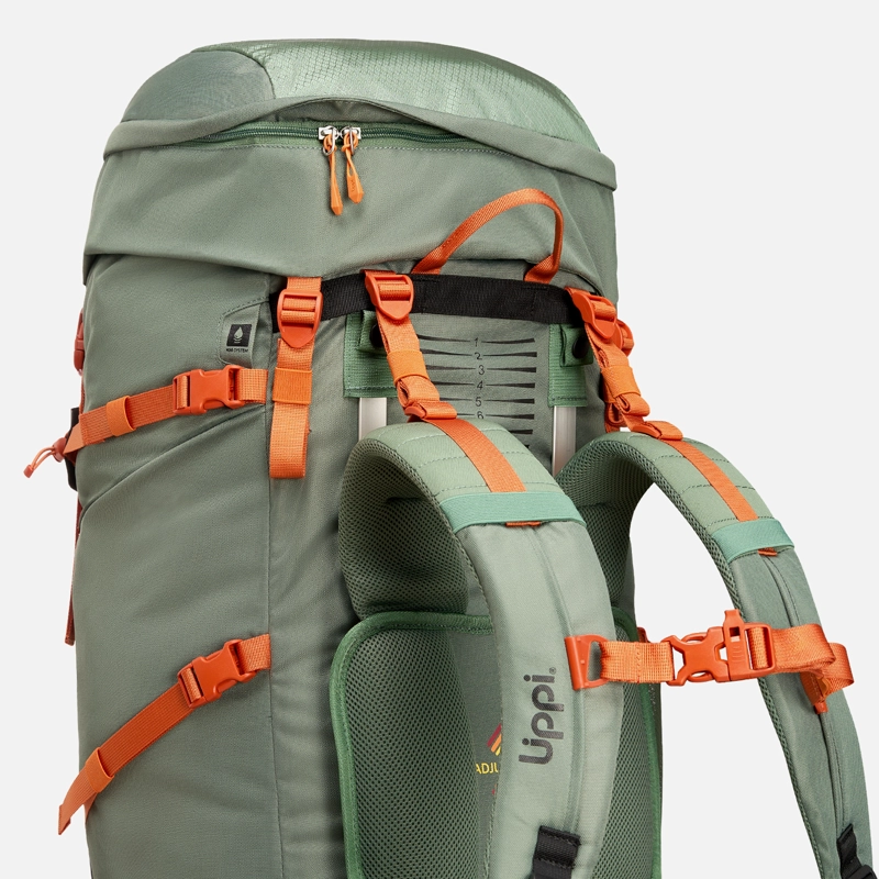 MOCHILA X-PERIENCE 65L BACKPACK VERDE LIPPI I26 - 4