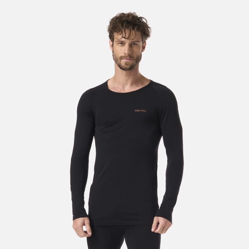 PRIMERA CAPA HOMBRE PUMA AUSTRAL TOP NEGRO HAKA HONU - 1