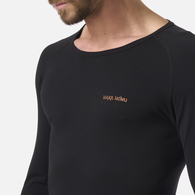 PRIMERA CAPA HOMBRE PUMA AUSTRAL TOP NEGRO HAKA HONU - 4