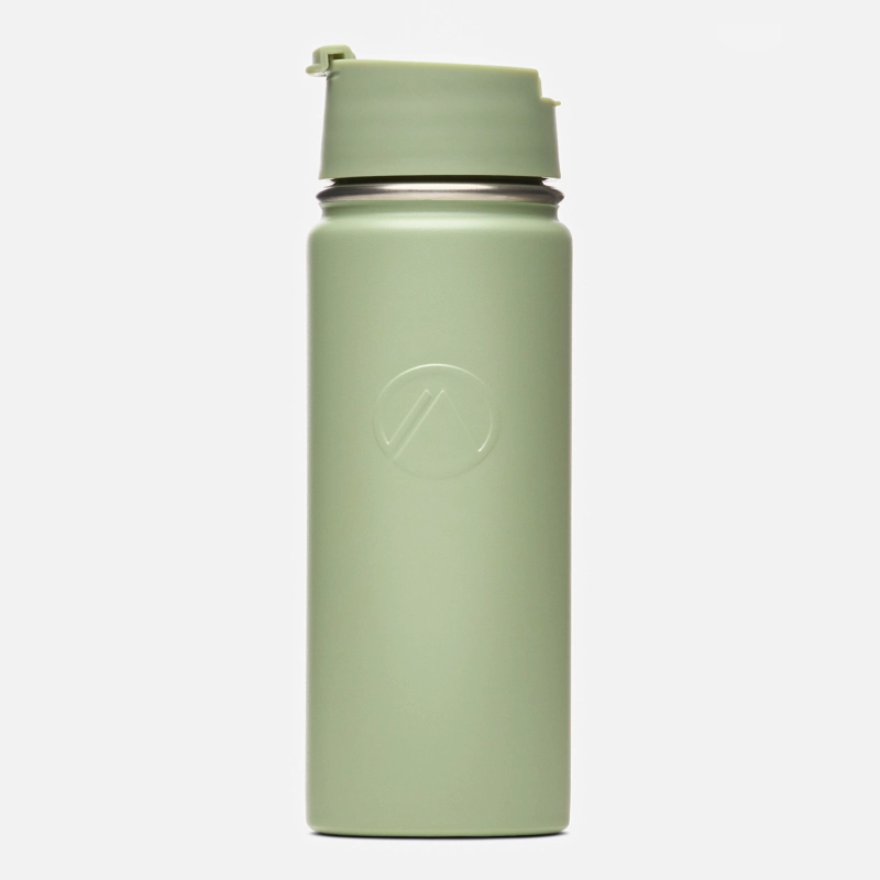 BOTELLA LIGHT STEEL HOT TOP BOTTLE 550 ML JADE OSCURO LIPPI I26 - 2