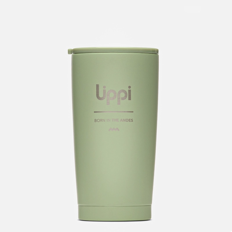 BOTELLA LIGHT STEEL TUMBLER 600 ML JADE OSCURO LIPPI I26 - 1