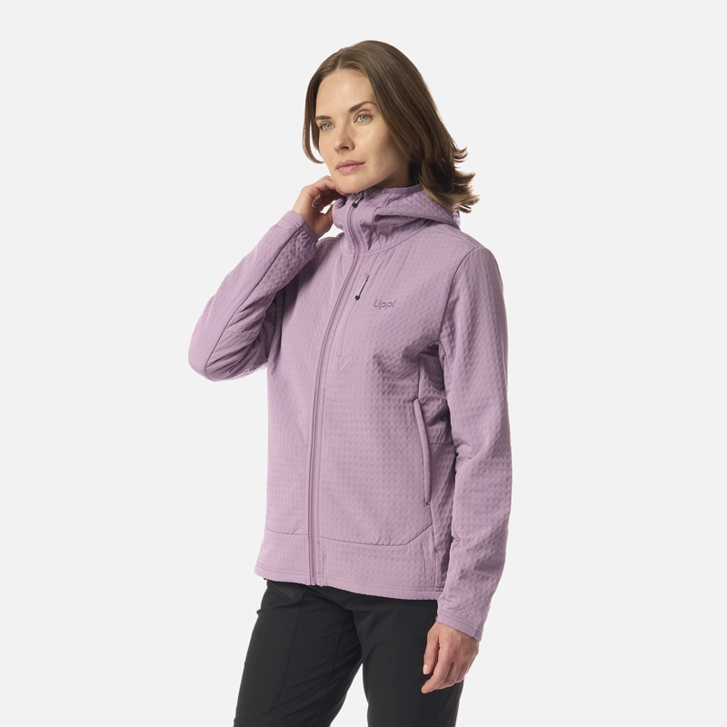 POLAR MUJER VIEDMA 2000 SHAGGY-PRO JACKET PURPURA CLARO LIPPI - 2
