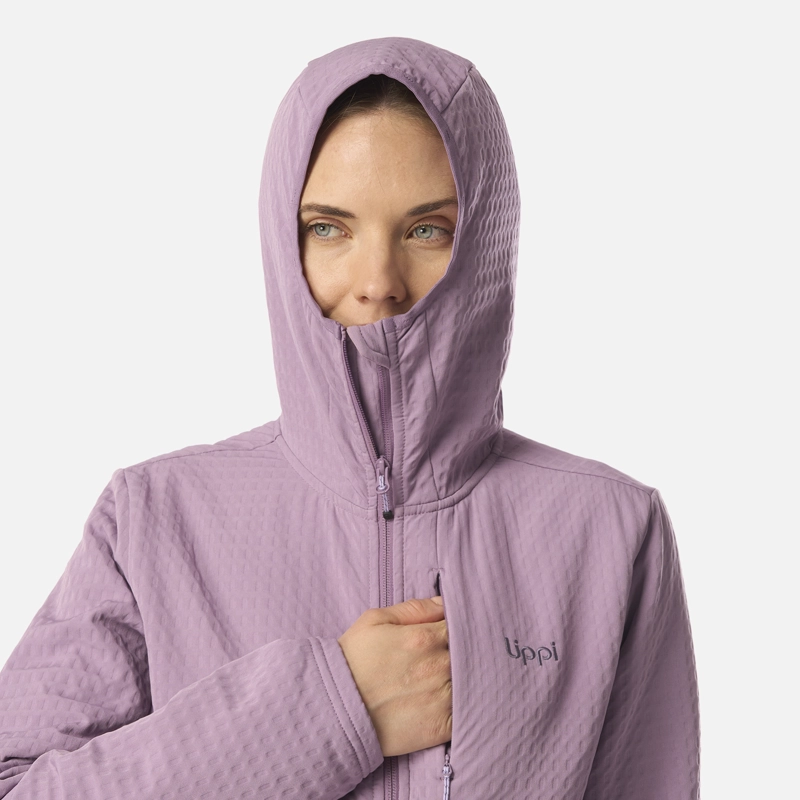 POLAR MUJER VIEDMA 2000 SHAGGY-PRO JACKET PURPURA CLARO LIPPI - 4
