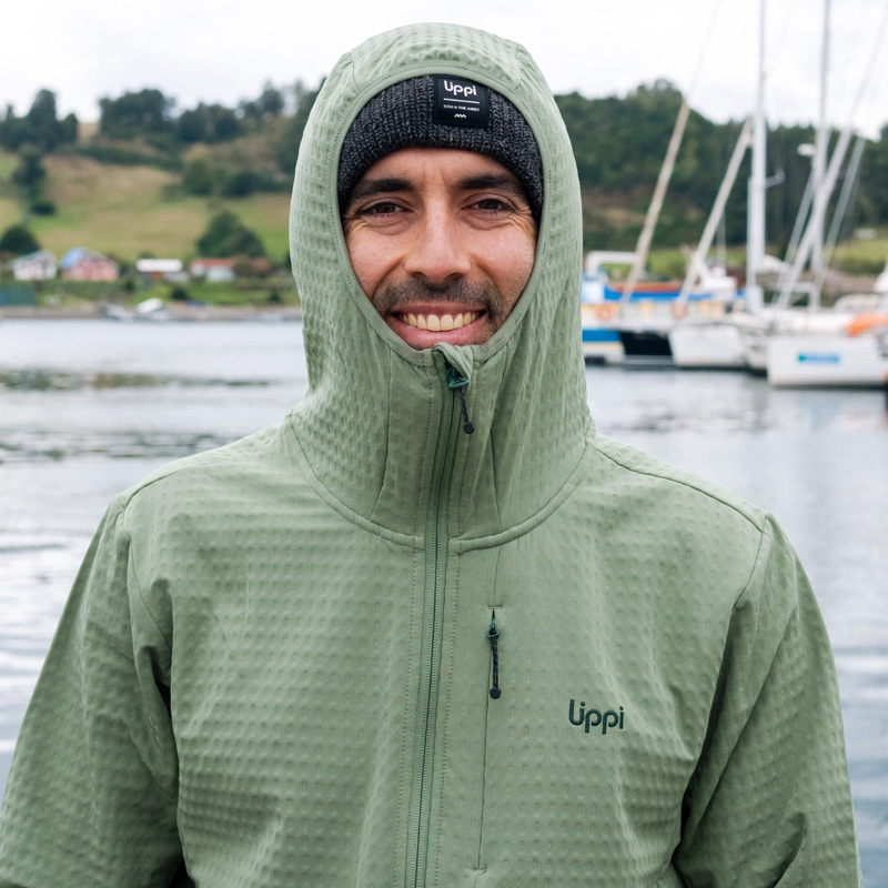 POLAR HOMBRE VIEDMA 2000 SHAGGY-PRO JACKET JADE OSCURO LIPPI - 8