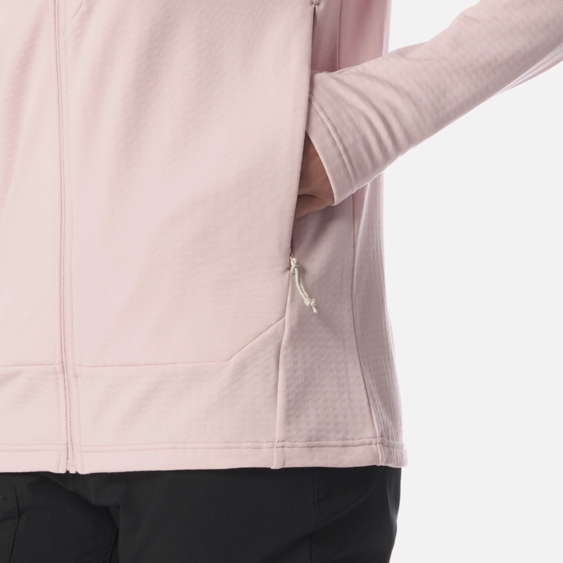 POLERON MUJER VIEDMA 1000 NANO-F FULL ZIP ROSA CLARO LIPPI - 6