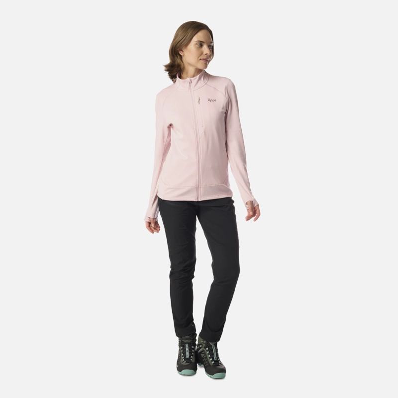 POLERON MUJER VIEDMA 1000 NANO-F FULL ZIP ROSA CLARO LIPPI - 7