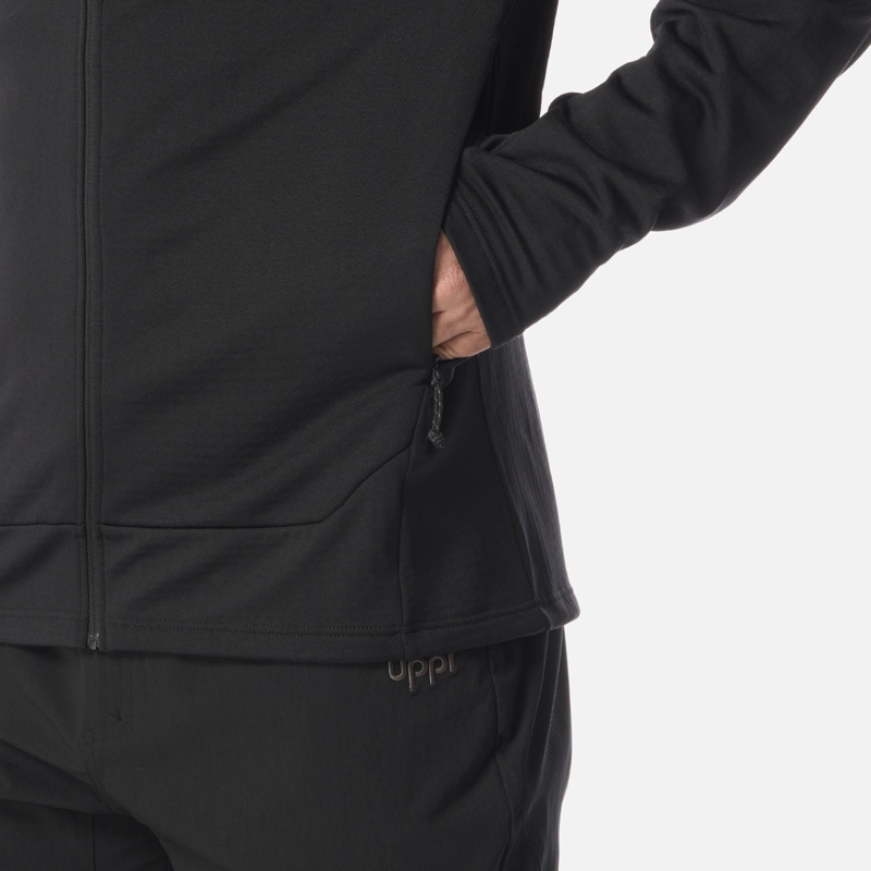 POLERON HOMBRE VIEDMA 1000 NANO-F FULL ZIP NEGRO LIPPI - 6