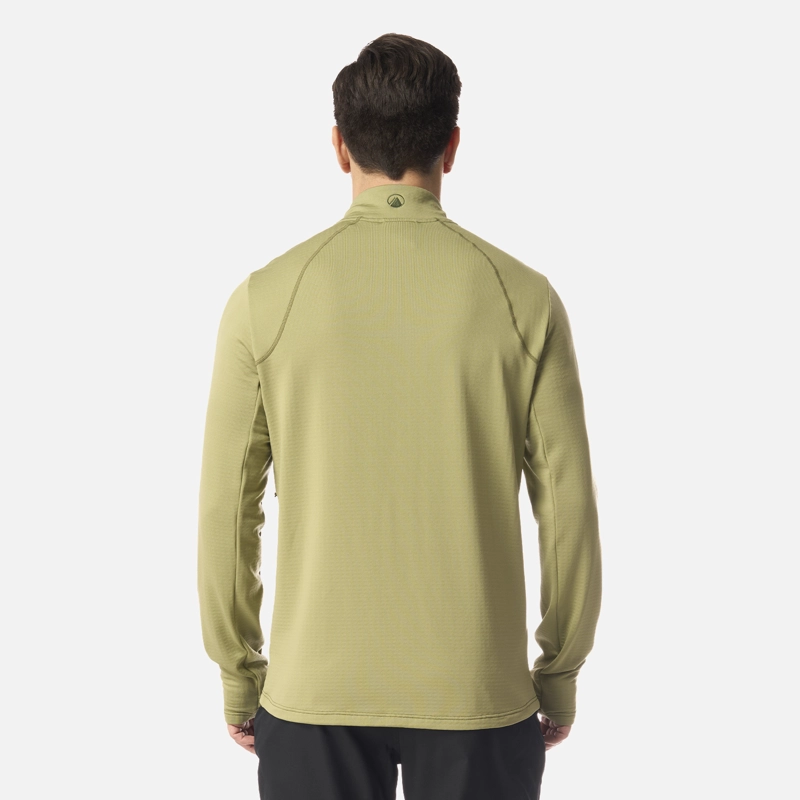 POLERON HOMBRE VIEDMA 1000 NANO-F FULL ZIP VERDE LIPPI - 3