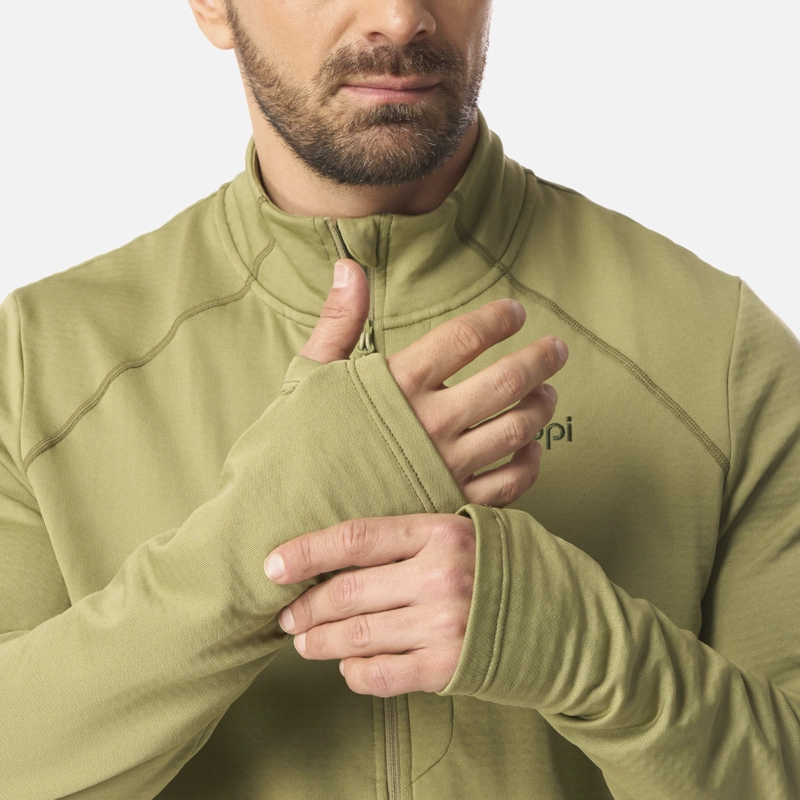 POLERON HOMBRE VIEDMA 1000 NANO-F FULL ZIP VERDE LIPPI - 5