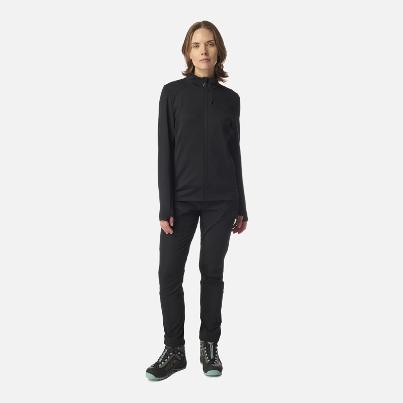 POLERON MUJER VIEDMA 1000 NANO-F FULL ZIP NEGRO LIPPI - 7