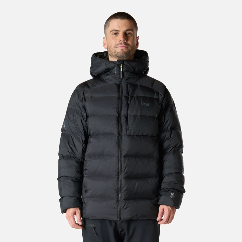 CHAQUETA HOMBRE ROKKO DOWN HOODY JACKET NEGRO LIPPI I26 - 1