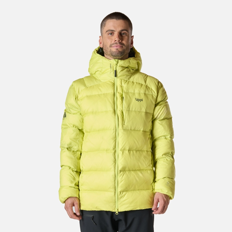 CHAQUETA HOMBRE ROKKO DOWN HOODY JACKET VERDE LIMA LIPPI I26 - 1