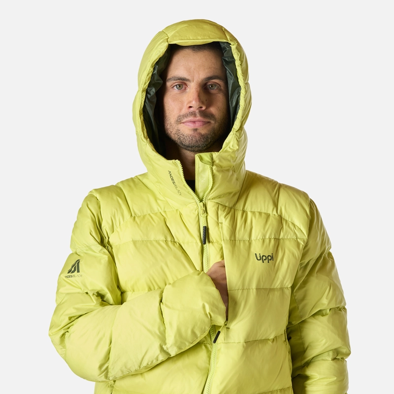 CHAQUETA HOMBRE ROKKO DOWN HOODY JACKET VERDE LIMA LIPPI I26 - 4