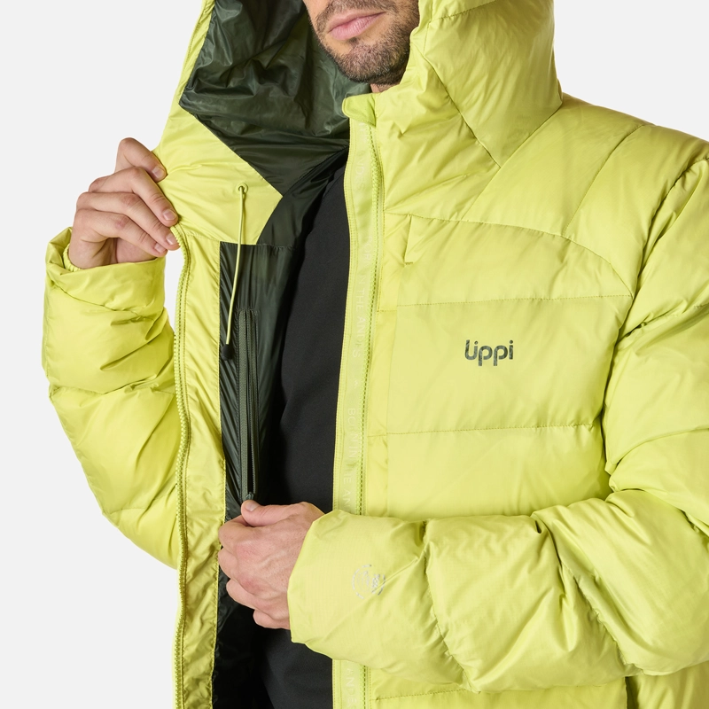 CHAQUETA HOMBRE ROKKO DOWN HOODY JACKET VERDE LIMA LIPPI I26 - 9