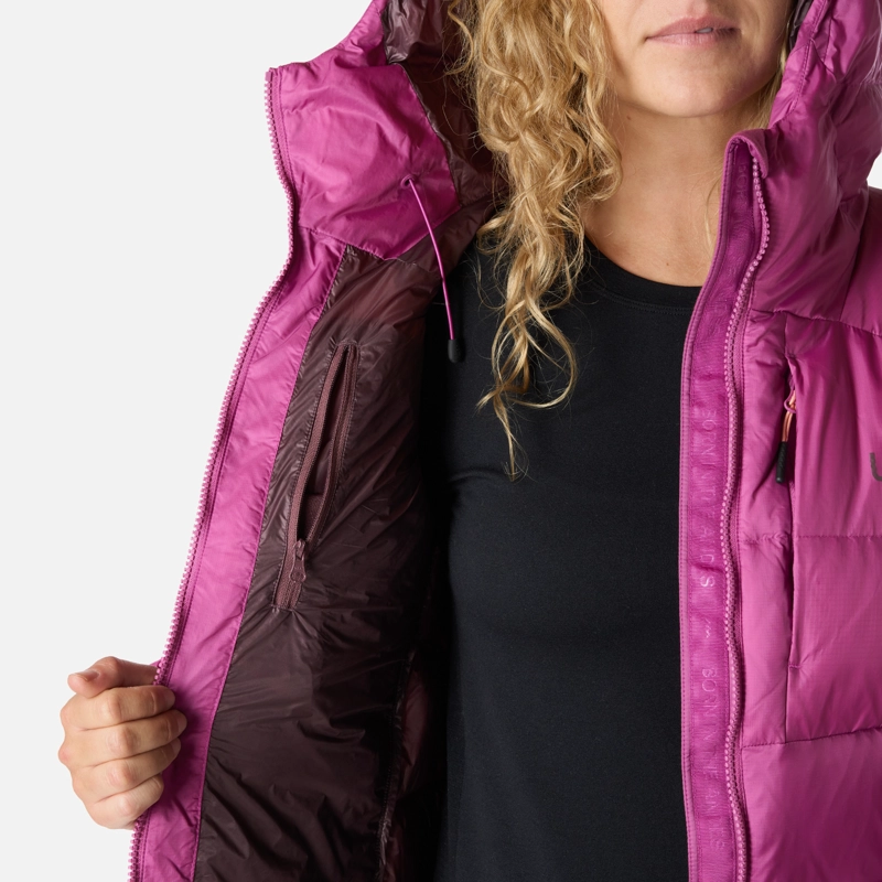 CHAQUETA MUJER ROKKO DOWN HOODY JACKET PURPURA LIPPI - 9
