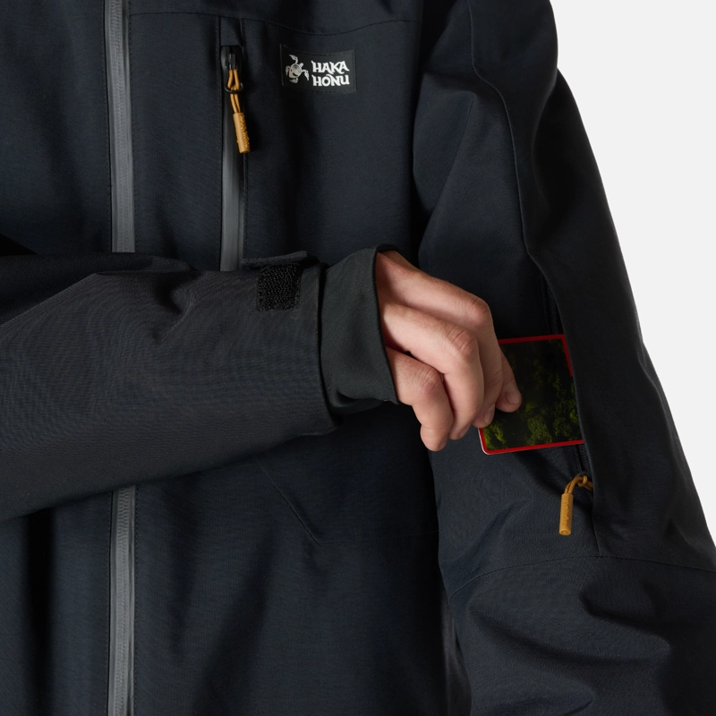 CHAQUETA HOMBRE YETI NEGRO HAKA HONU - 7