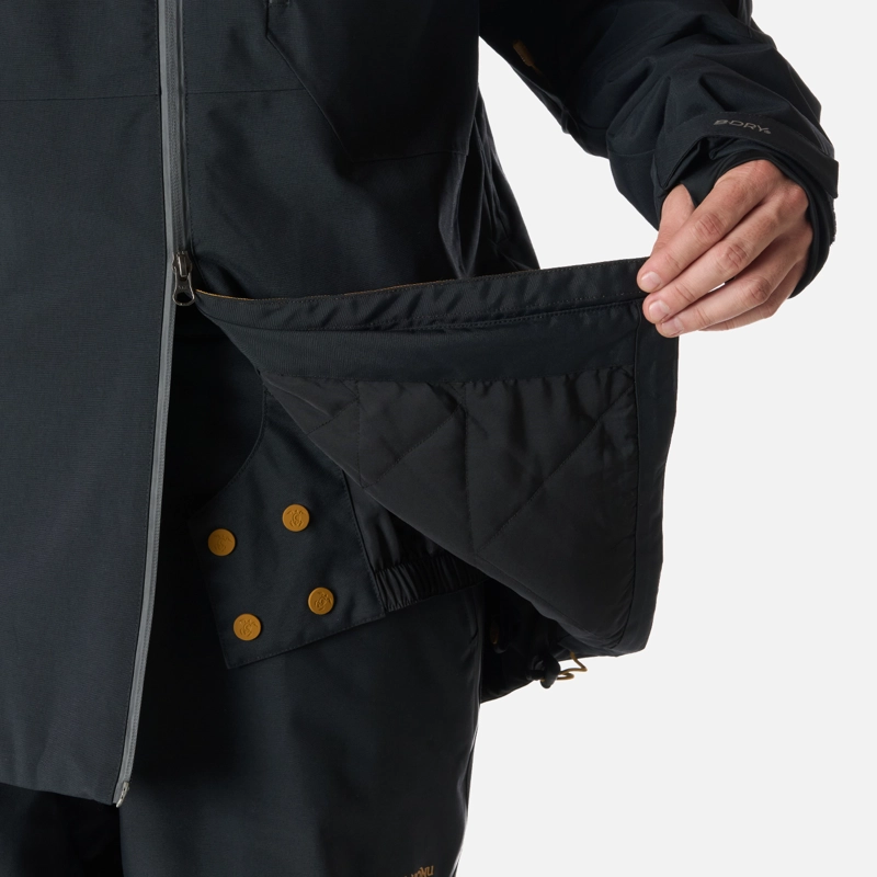 CHAQUETA HOMBRE YETI NEGRO HAKA HONU - 9