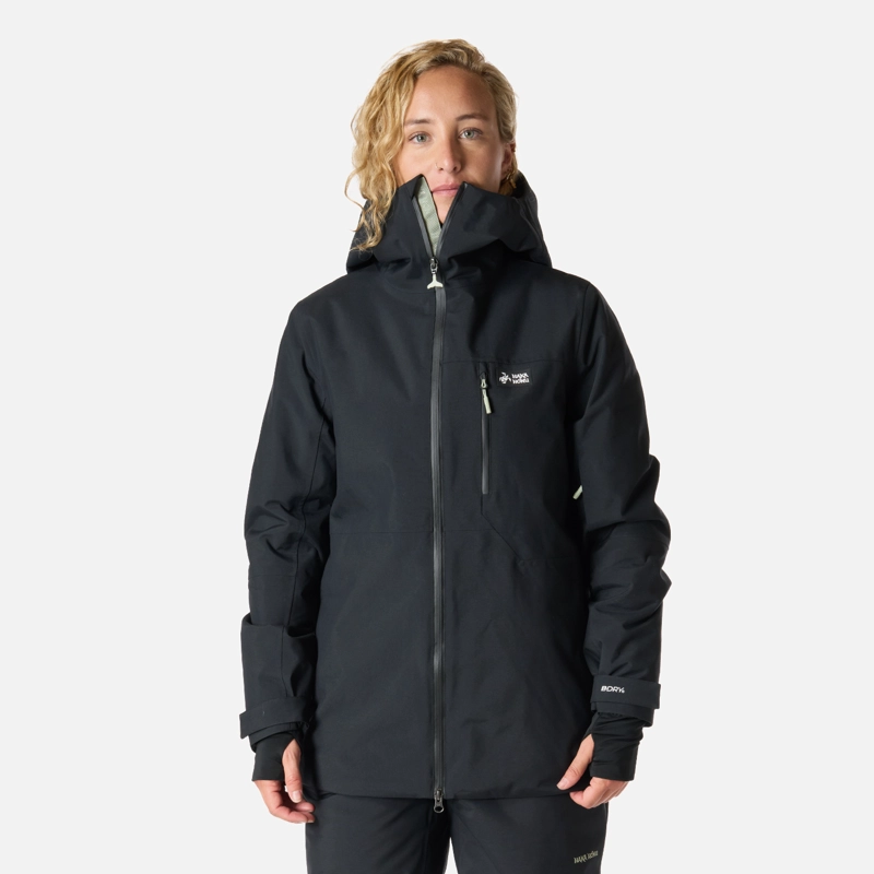 CHAQUETA MUJER YETI NEGRO HAKA HONU I26 - 1