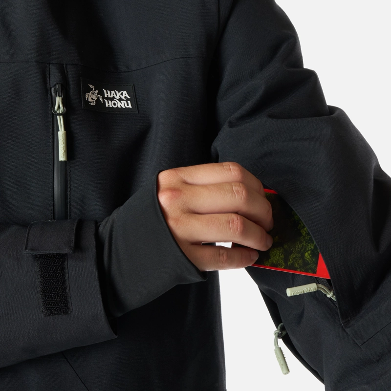 CHAQUETA MUJER YETI NEGRO HAKA HONU I26 - 7