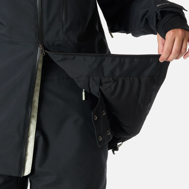 CHAQUETA MUJER YETI NEGRO HAKA HONU I26 - 9