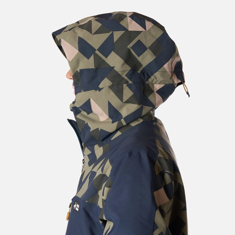 CHAQUETA HOMBRE YETI PRINT VERDE OLIVA HAKA HONU - 5
