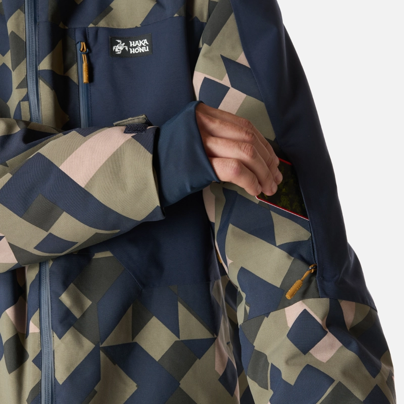 CHAQUETA HOMBRE YETI PRINT VERDE OLIVA HAKA HONU - 7