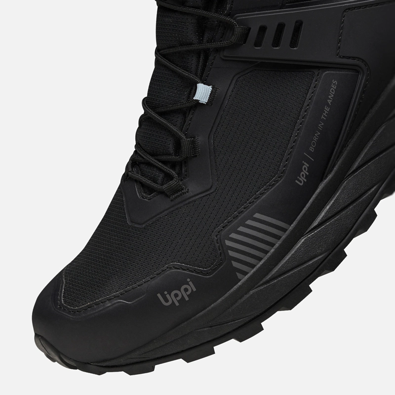 ZAPATILLA MUJER ATLAS MID NEGRO / CELESTE LIPPI I26 - 7