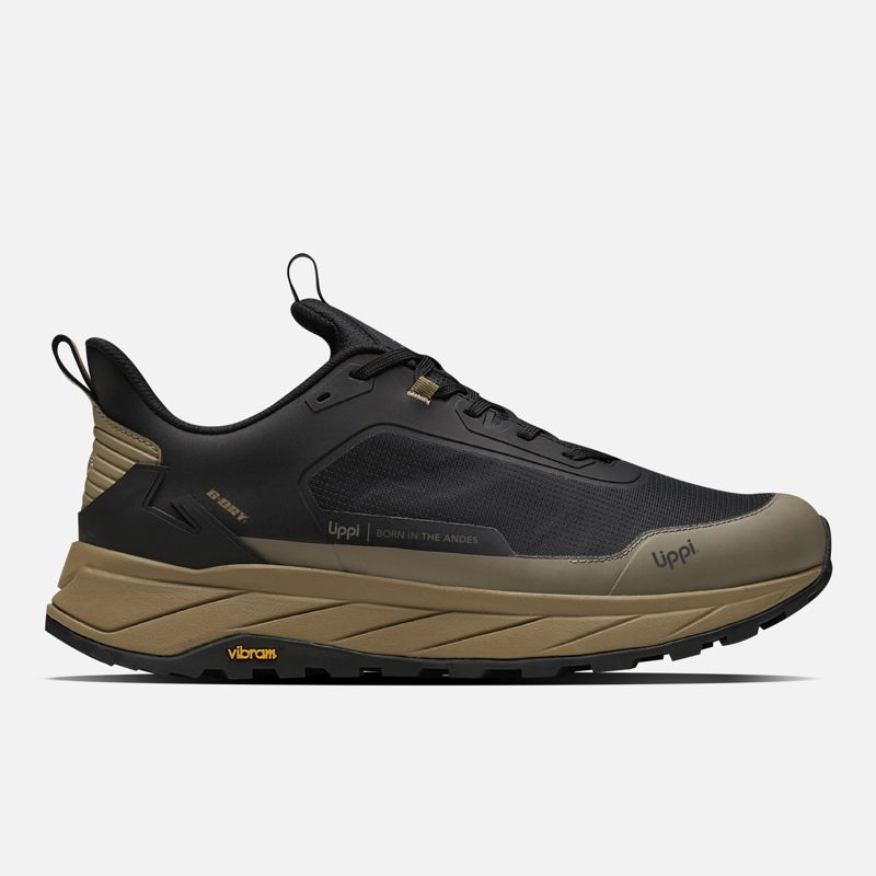 ZAPATILLA HOMBRE KRONOS NEGRO / TAUPE LIPPI I26 - 1
