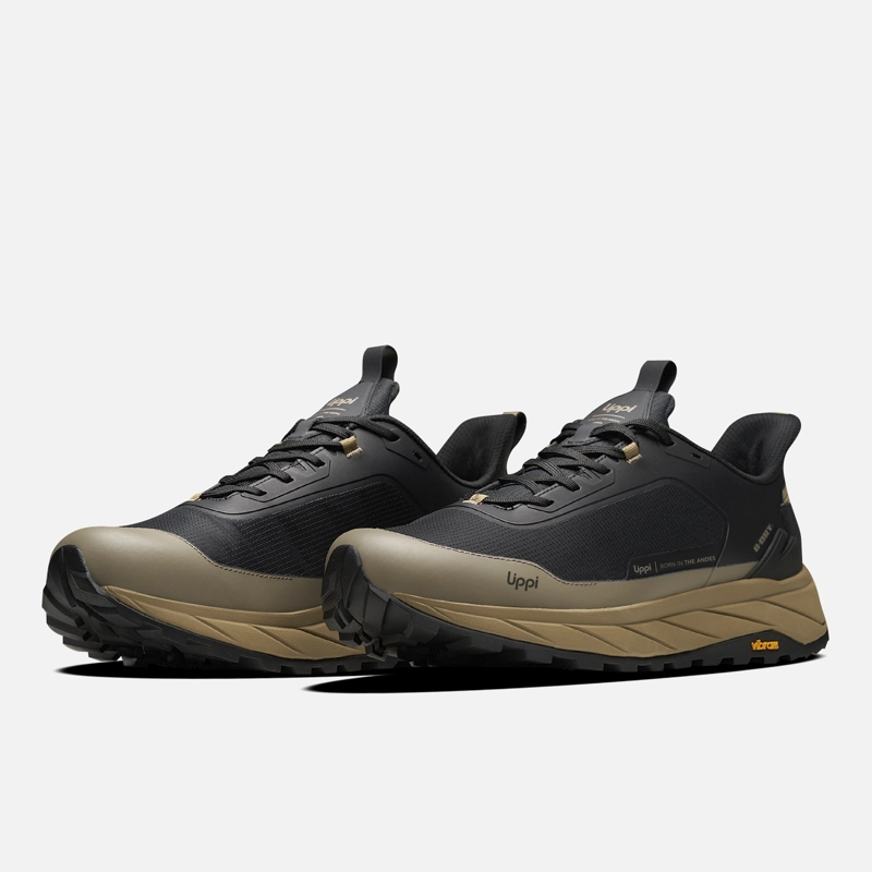 ZAPATILLA HOMBRE KRONOS NEGRO / TAUPE LIPPI I26 - 5