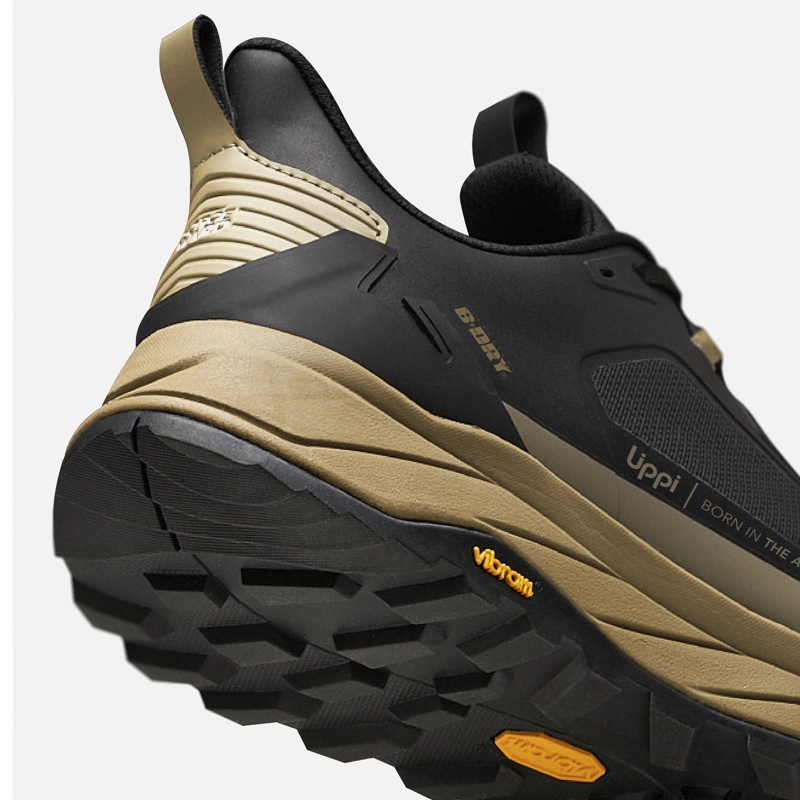 ZAPATILLA HOMBRE KRONOS NEGRO / TAUPE LIPPI I26 - 7