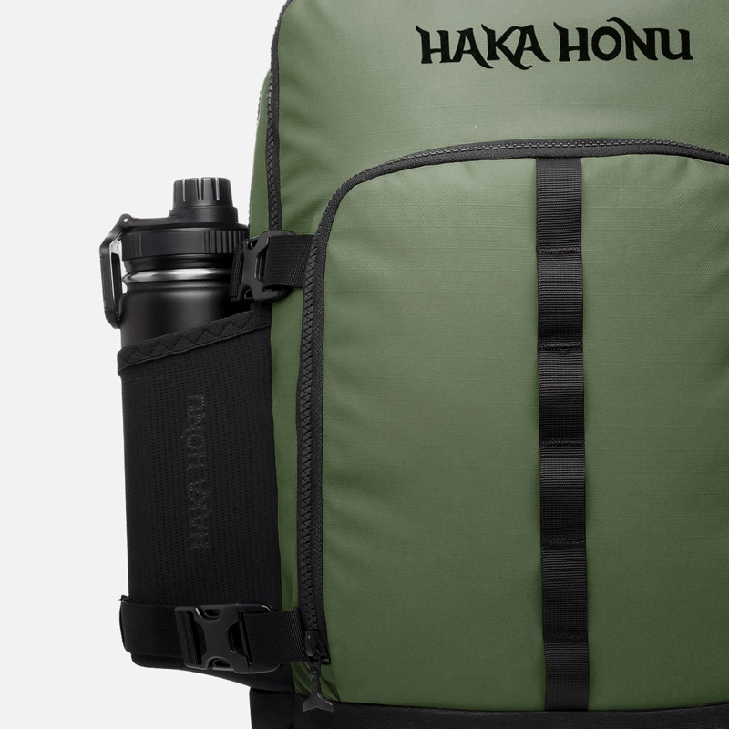 MOCHILA  CROMI 22L VERDE MILITAR HAKA HONU I26 - 4