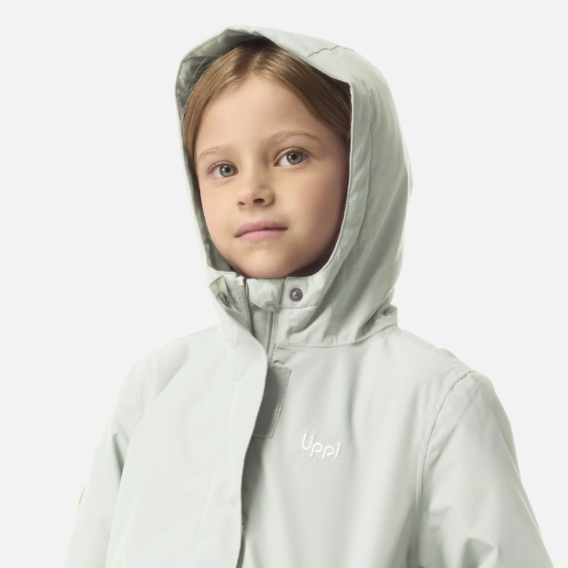 CHAQUETA NIÑA COLD PLACE B-DRY HOODY JACKET VERDE AGUA LIPPI I26 - 4