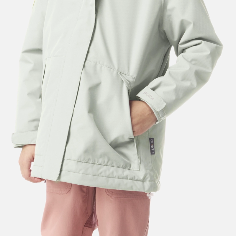 CHAQUETA NIÑA COLD PLACE B-DRY HOODY JACKET VERDE AGUA LIPPI I26 - 5