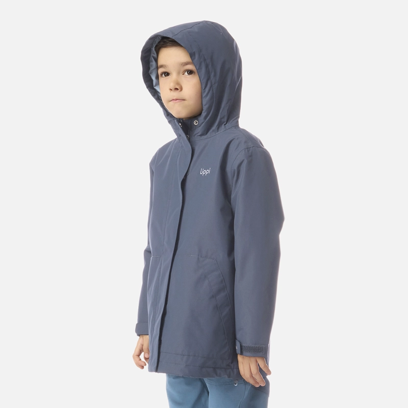 CHAQUETA NIÑO COLD PLACE B-DRY HOODY JACKET AZUL PIEDRA LIPPI I26 - 2
